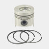 Set piston si segmenti (STD - Diametru: 84,00 mm): YANMAR / 4JH3-TCE / 4JH4-TE / Nr. referinta: 129671-22000-S