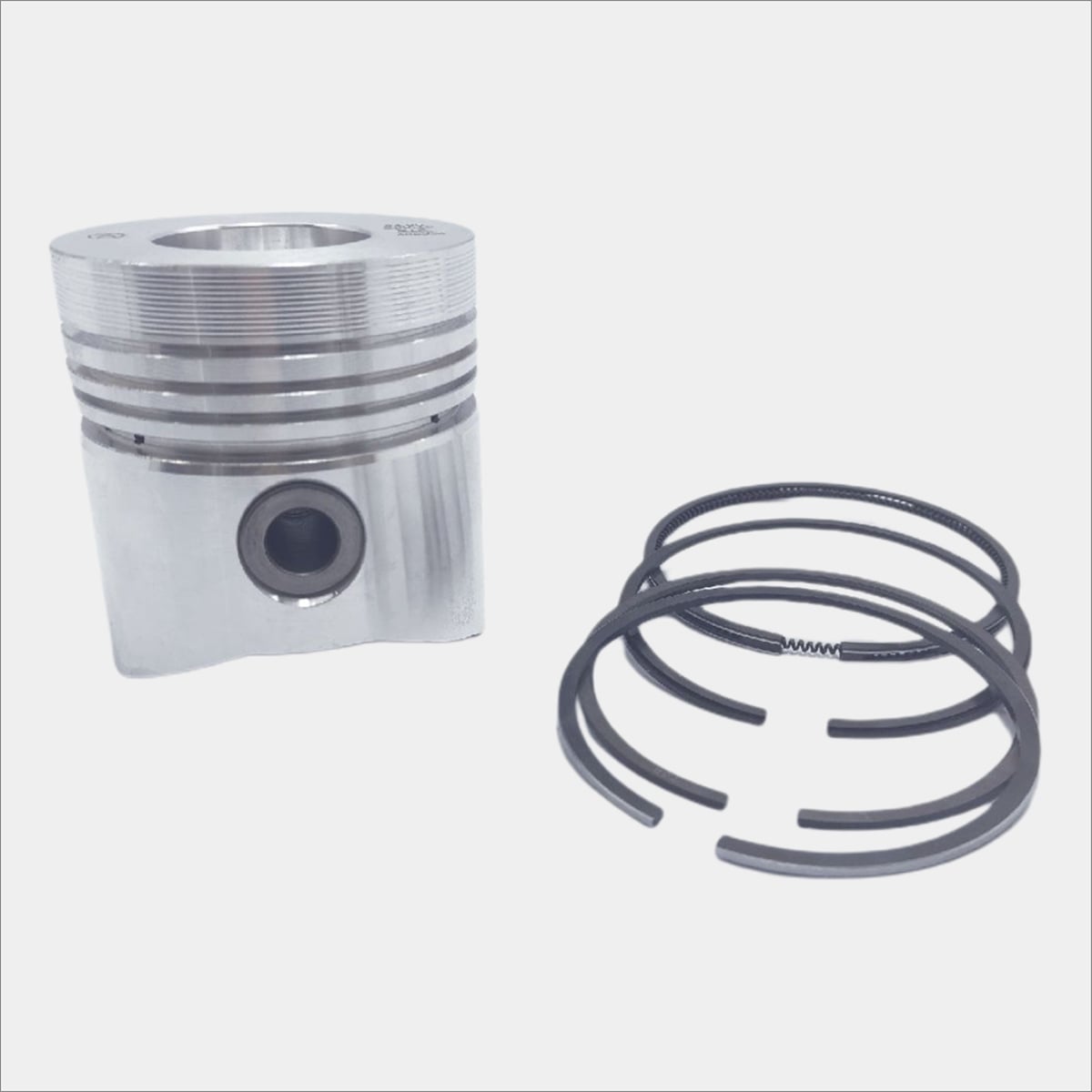 Piston + Set segmenti (STD - Diametru: 85.00 mm): LOMBARDINI / 3LD 510