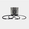 Set piston si segmenti (STD - Diametru: 88,00 mm): YANMAR / 4JH4E / 4JH4AE / 4JH5E / Nr. referinta: 129670-22020-S