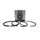 Set piston si segmenti (STD - Diametru: 88,00 mm): YANMAR / 4JH4E / 4JH4AE / 4JH5E / Nr. referinta: 129670-22020-S