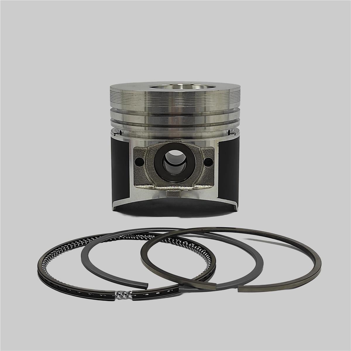 Piston + Set segmenti (STD - Diametru: 90.00 mm): MITSUBISHI / K3N-DI / K4N-DI