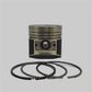 Piston + Set segmenti (STD - Diametru: 90.00 mm): MITSUBISHI / K3N / K4N / Nr. referinta: 30H17-02110