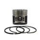 Piston + Set segmenti (STD - Diametru: 90.00 mm): MITSUBISHI / K3N-DI / K4N-DI