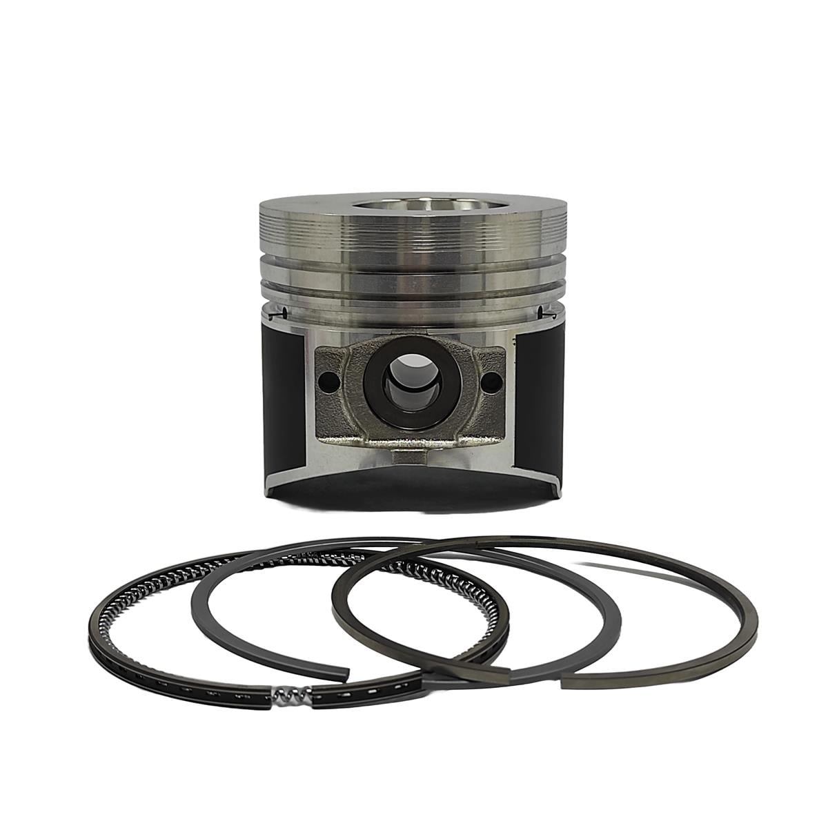 Piston + Set segmenti (STD - Diametru: 90.00 mm): MITSUBISHI / K3N-DI / K4N-DI