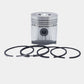 Piston + Set segmenti (STD - Diametru: 90.00 mm): RUGGERINI / RF 120 / RF 121 / Nr. referinta: A 2404-S