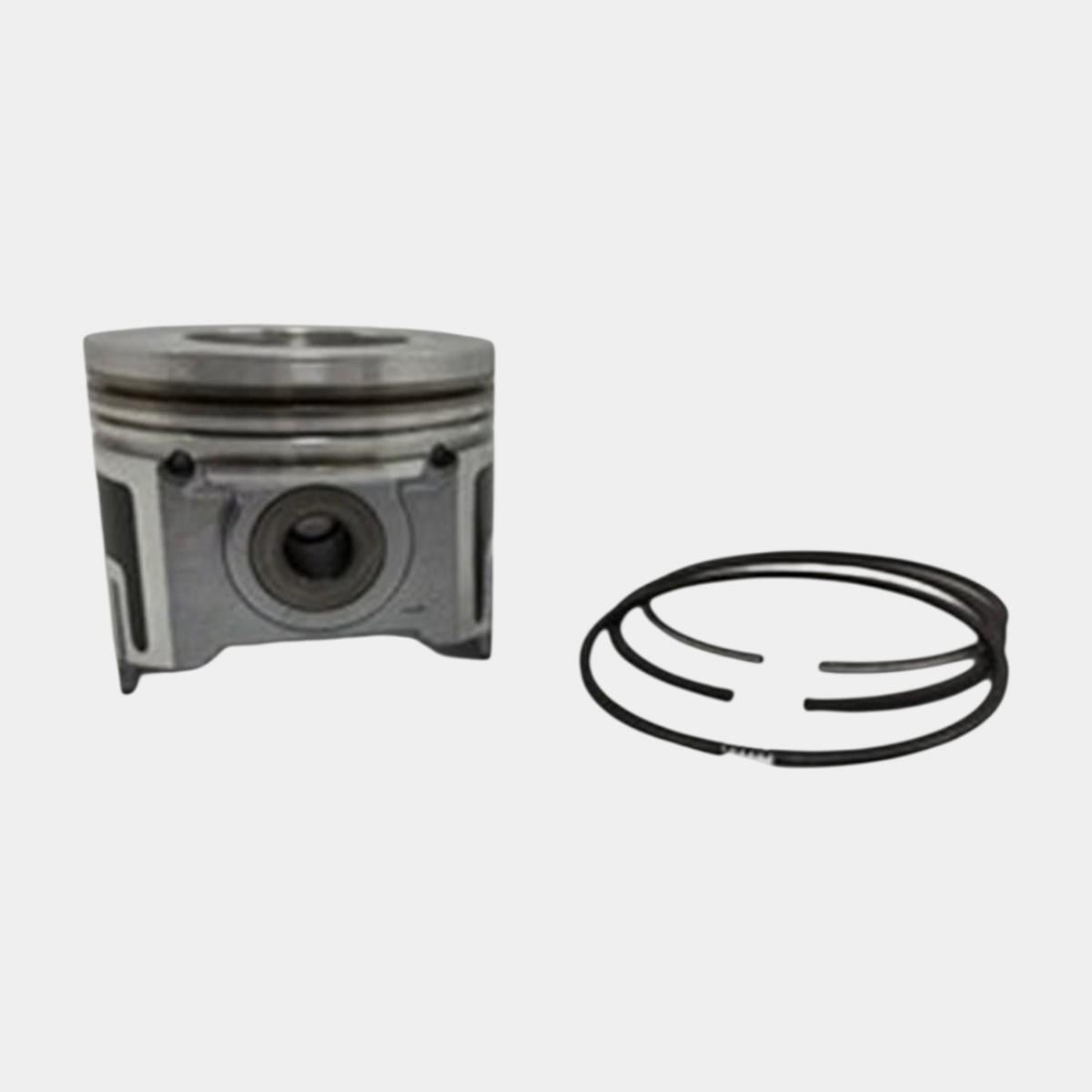 Piston + Set segmenti (STD - Diametru: 94,00 mm-DIAMETR CAMERA DE ARDERE 58,50mm): KUBOTA / V3307 / Nr. referinta: 1J770-21110-S