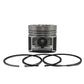 Piston + Set segmenti (STD) - Diametru : 94,00 mm): VM / D 703 L-LE-LT-LTE / D 704 L-LE-LT-LTE / D 706 LE-LT-LTE