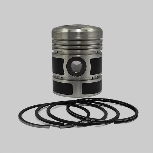 Piston + Set segmenti (STD - Diametru: 95,00 mm): DEUTZ / F1L 712 / F2L 712 / F3L 712 / F4L 712 / F6L 712