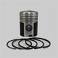 Piston + Set segmenti (STD - Diametru: 95.00 mm): DEUTZ / F1L 812 / F2L 812 / F3L 812 / F4L 812 / F6L 812