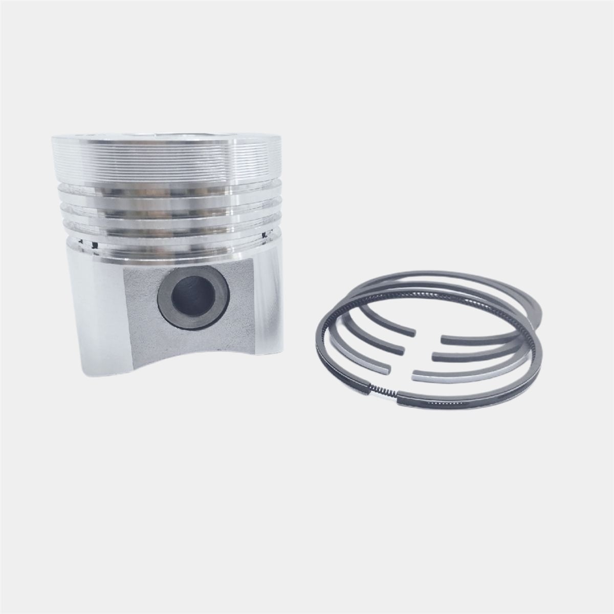 Piston + Set segmenti (STD - Diametru: 95.00 mm): LOMBARDINI / LDA 672 / LDA 673 / LDA 674 / 5LD 675-2;3