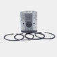 Piston + Set segmenti (STD - Diametru: 95,00 mm): MWM / D 208-2 / D 208-3 / D 208-4 / D 208-6 / D 308-2 / D 308-3 / D 308-6 / D 308-4