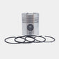 Piston + Set segmenti (STD - Diametru: 98.00 mm): SAME / LAMBORGHINI / 982 L / 983 L / 984 L / 986 L / Nr. referinta: 0.036.0060.6-S