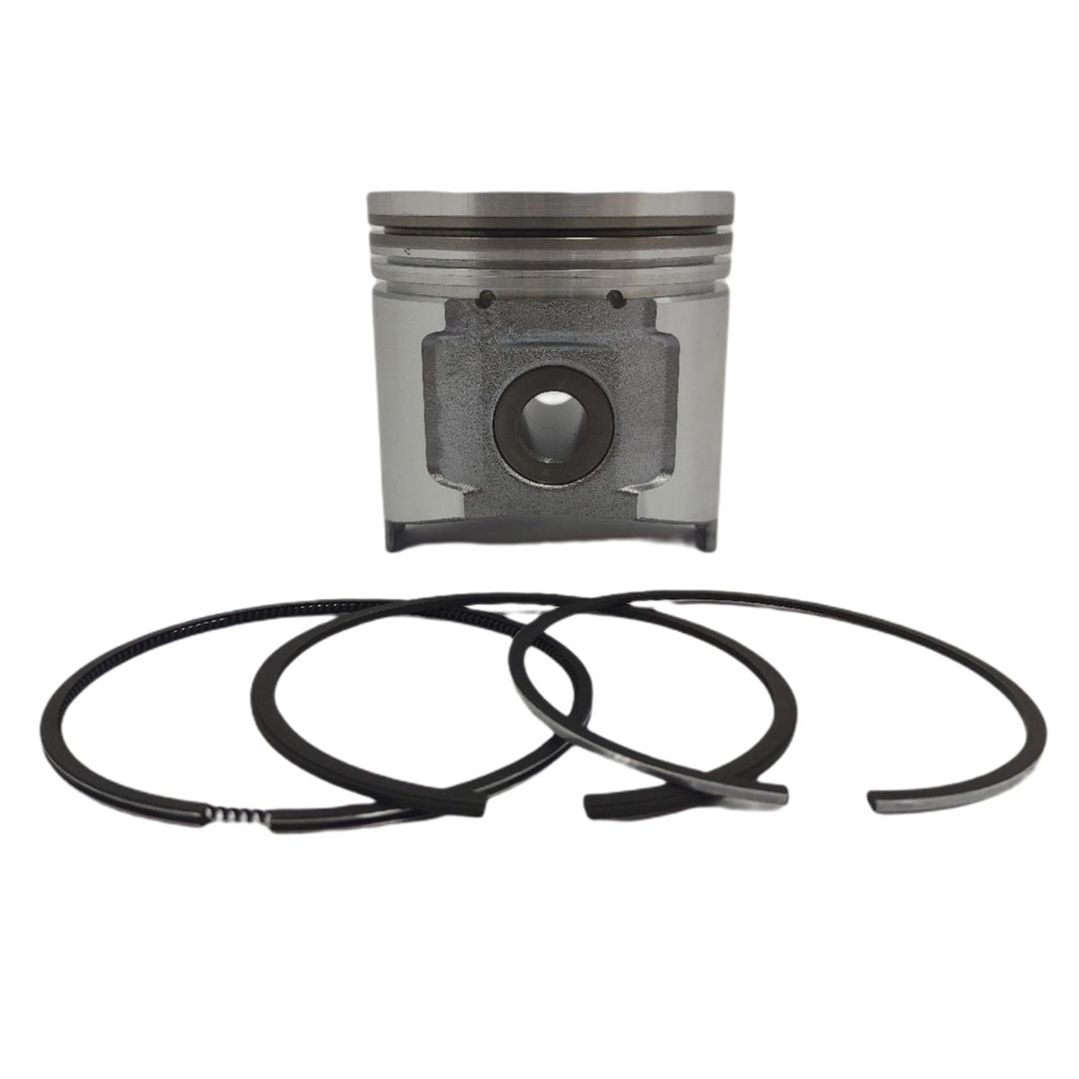 Piston + Set segmenti (STD - Diametru 98,00 mm): YANMAR / 4TNE98D / 4D98E / Nr. referinta: 129002-22080-S