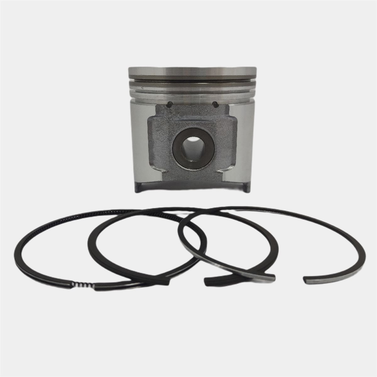 Piston + Set segmenti (STD - Diametru 98,00 mm): YANMAR / 4TNE98D / 4D98E / Nr. referinta: 129002-22080-S