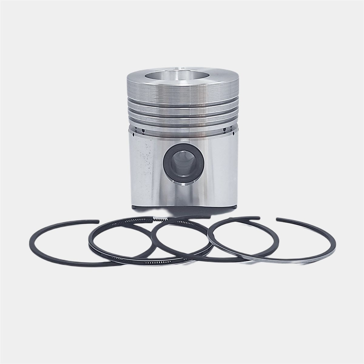 Piston + Set segmenti (STD - Diametru:100,00 mm): SAME / LAMBORGHINI / FL 1002 / FL 1003
