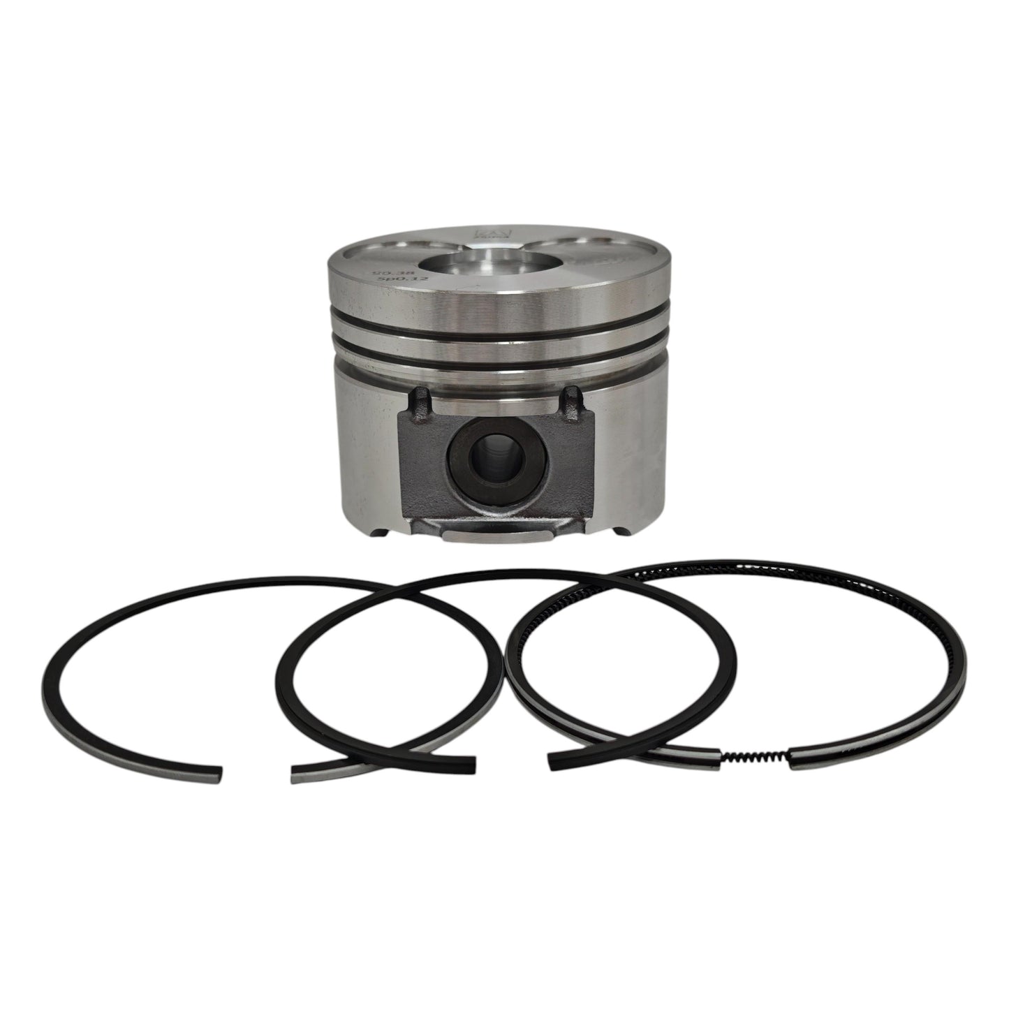 Piston + Set segmenti (STD): HATZ / 1D41 / Nr. referinta: 013 124 20-S
