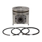 Piston (Tip lung) + Set segmenti (0,50 - Diametru 94,50 mm): YANMAR / 4TNE94 / 4D94 / 4D94E