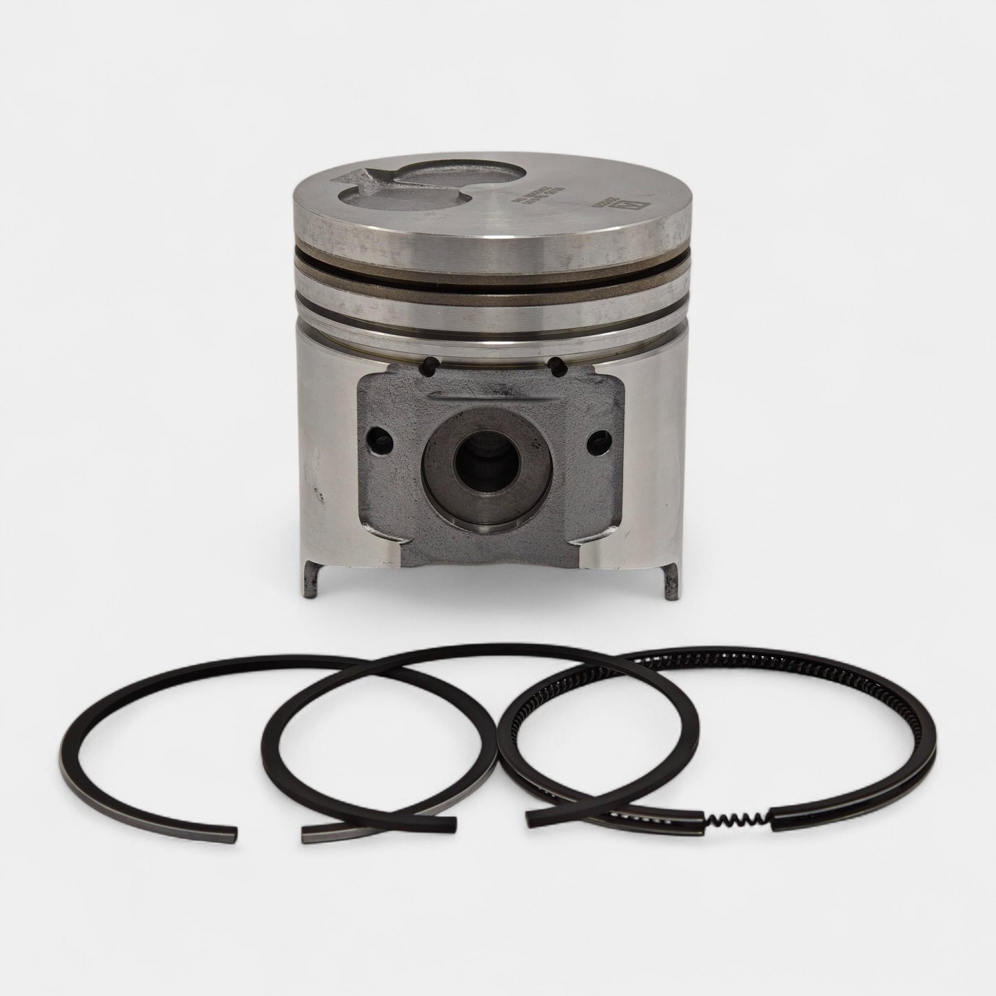 Piston (TIP LUNG) + Set segmenti piston (STD - Diametru 94,00 mm): YANMAR / 4TNE94 / 4D94E / Nr. referinta: 129901-22080-S