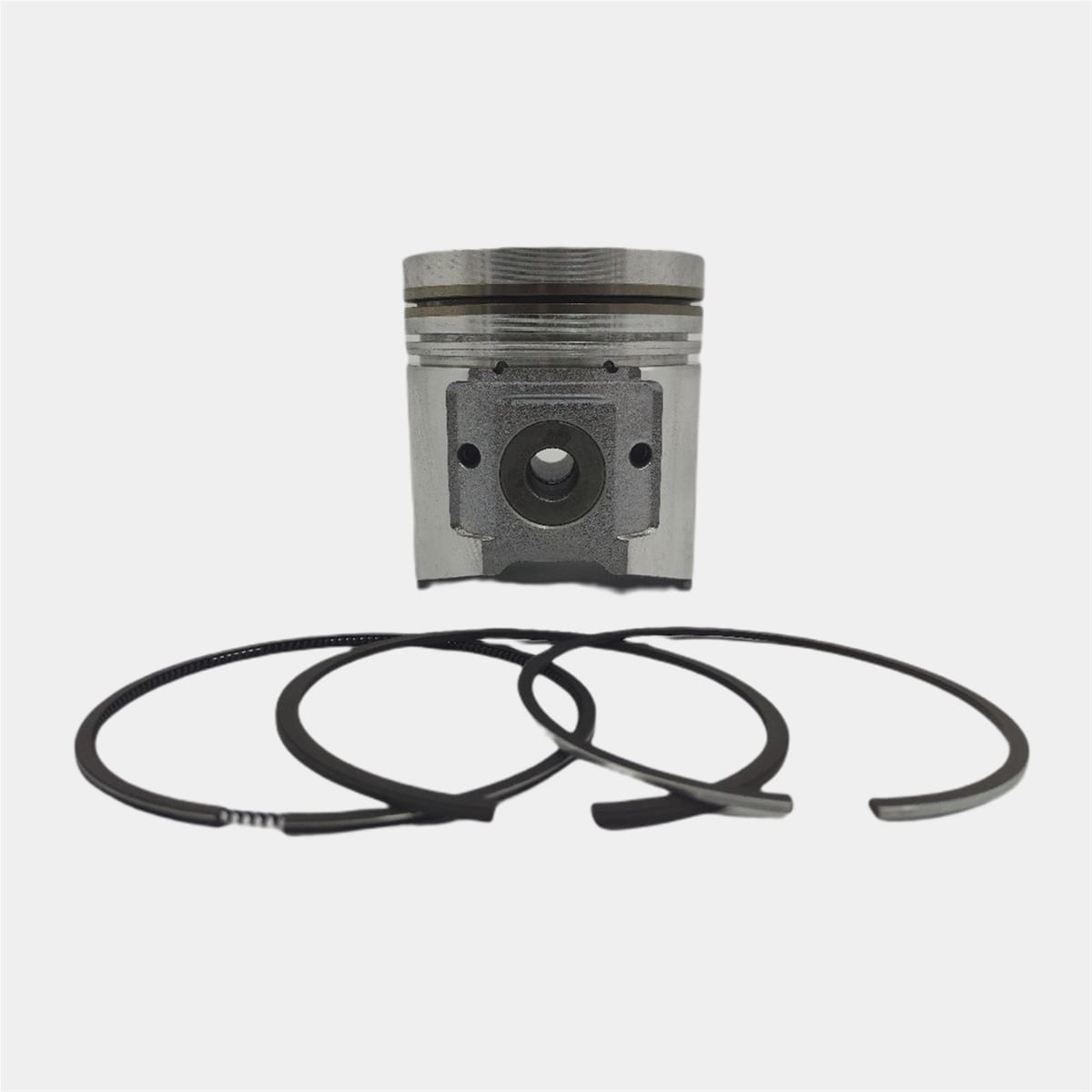 Piston (TIP LUNG) + Set segmenti piston (STD - Diametru 94,00 mm): YANMAR / 4TNE94 / 4D94E / Nr. referinta: 129901-22080-S