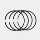 Set segmenti piston (0,50 - OVERSIZE - Diametru: 70,50 mm): MITSUBISHI / K3C / K4C