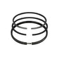 Set segmenti (0.50 - Diametru: 76.00 mm): KUBOTA / D1100 / D1102 / V1500 / V1502 / Nr. referinta: 15221-21090