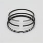 Set segmenti (0.50 - Diametru: 80.50 mm): KUBOTA / D1403 / V1903 / Nr. referinta: 16427-21090