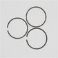 Set segmenti piston (0,50 - OVERSIZE - Diametru: 80,50 mm): RUGGERINI / MD 150