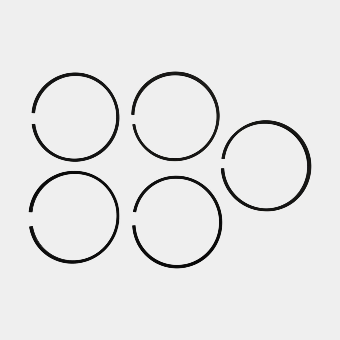 Set segmenti (0,50 - Diametru: 81,463 mm): LISTER / SL-1 / SL-2 / SL-3