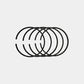 Set segmenti (0,50 - Diametru: 81,463 mm): LISTER / SL-1 / SL-2 / SL-3