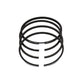 Set segmenti piston (0,50 - OVERSIZE - Diametru: 95,50 mm): LOMBARDINI / 4LD 640 / LDA 96 / LDA 672 / LDA 673 / LDA 674 / 5LD 675-2 / Nr. referinta: 0532