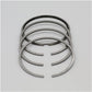 Set segmenti piston (1,00 - OVERSIZE - Diametru: 101,00 mm) : LOMBARDINI / LDA 832 / LDA 833 / LDA 834 / 5LD 825-2;3;4 / Nr. referinta: 8210 069
