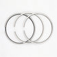 Set segmenti (1,00 - Diametru: 106,00 mm): SAME / LAMBORGHINI / 1054 PT / 1056 PT / 1056 PS / 1056 PTI / Nr. referinta: 0,071,0054,6