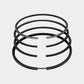 Set segmenti (STD - Diametru: 105,00 mm - 4R): MWM / D 226-2 / D 226-3 / D 226-4 / D 226-6 / D 916-2 / D 916-3 / D 916-4 / D 916-4 / D 916-4 / ⟦ 6 / 916-4 7701201835
