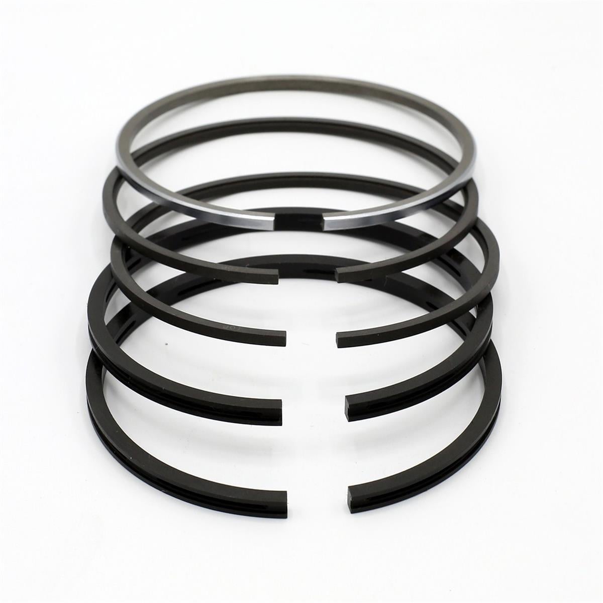 Set segmenti piston (0,50 - Diametru: 76,70 mm): LISTER / LD-1 / LD-2 / LD-3 / Nr. referinta: 201-12310, 570-12110