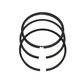 Set segmenti piston (STD - Diametru: 78.00 mm): MITSUBISHI / S3L / S4L / K3F / K4F / Nr. referinta: MM433-921