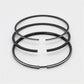 Set segmenti (STD - Diametru: 84,00 mm): YANMAR / 3TNV84 / 3TNE84 / 4TNV84 / 4TNE84 / Nr. referinta: 129105-22500