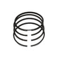 Set segmenti piston (STD-Diametru: 98,00 mm): STEYR / WD 406 / WD 307 / WD 407