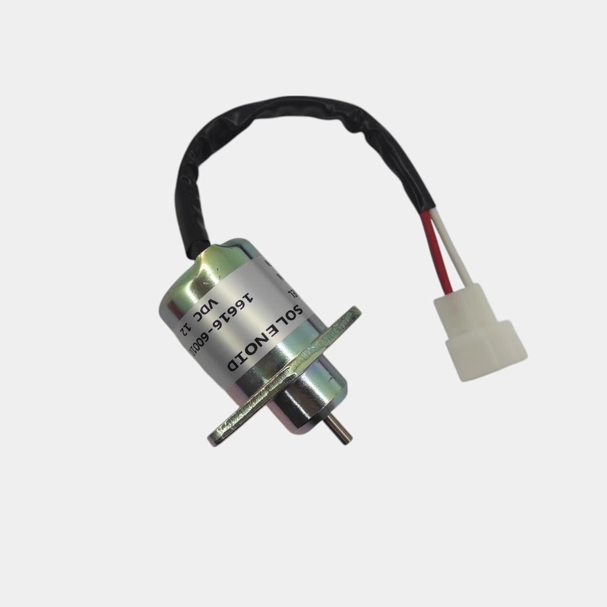 STOP SOLENOID: KUBOTA / D905 / D1005 / D1105 / V1205 / V1305 / V1505 / Nr. referinta: 16616-60010 / 17454-60010