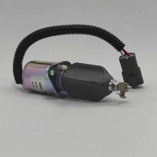 Solenoid oprire (t?ierea combustibilului): YANMAR / 4TNE94 / 4TNE98 / 4TNV94 / 4TNV98 / Nr. referinta: 129953-77811