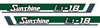 Bonnet decal sticker Kubota Sunshine L1-18