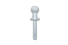 Pull pin + tow ball 50mm