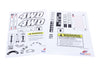 Decal sticker set Kubota B5000, B5001, B6000, B6001, B7000, B7001, B1200, B1400, B1402, B1500, B1502, B1600