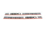 Bonnet decal sticker set Iseki TS1910
