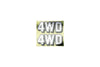 4WD Sticker