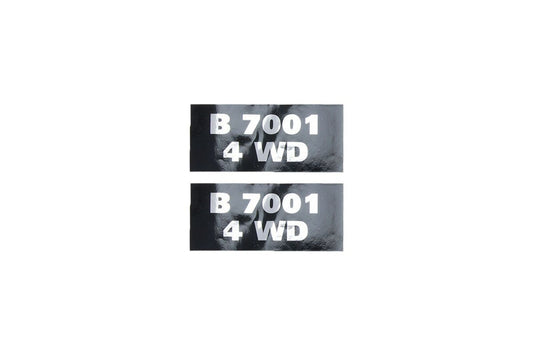 Kubota B7001 4WD Sticker