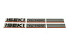 Bonnet decal sticker set Iseki TU1400