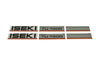 Bonnet decal sticker set Iseki TU1900