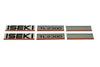 Bonnet decal sticker set Iseki TL2300