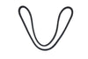 V-belt, Shibaura N844, N843, Case IH, Ford, New-Holland, Perkins