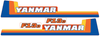 Bonnet decal sticker set Yanmar F13